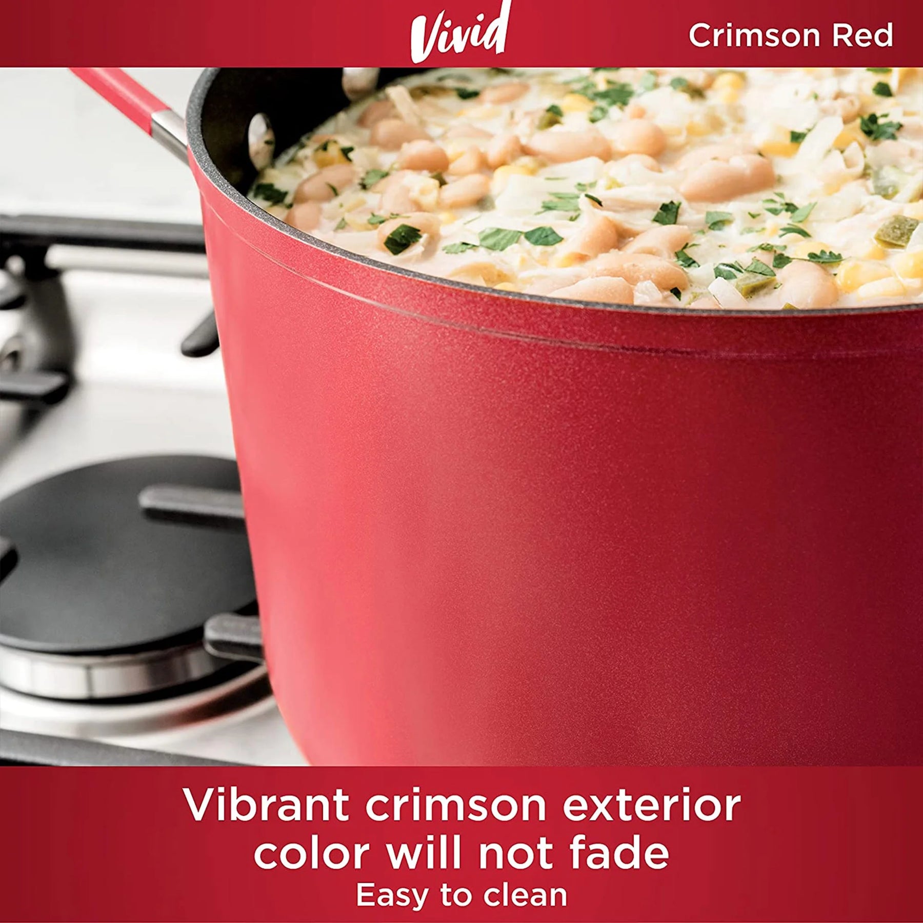 Ninja Foodi Neverstick Vivid Oven Safe 8 Piece Pots and Pans Cookware Set